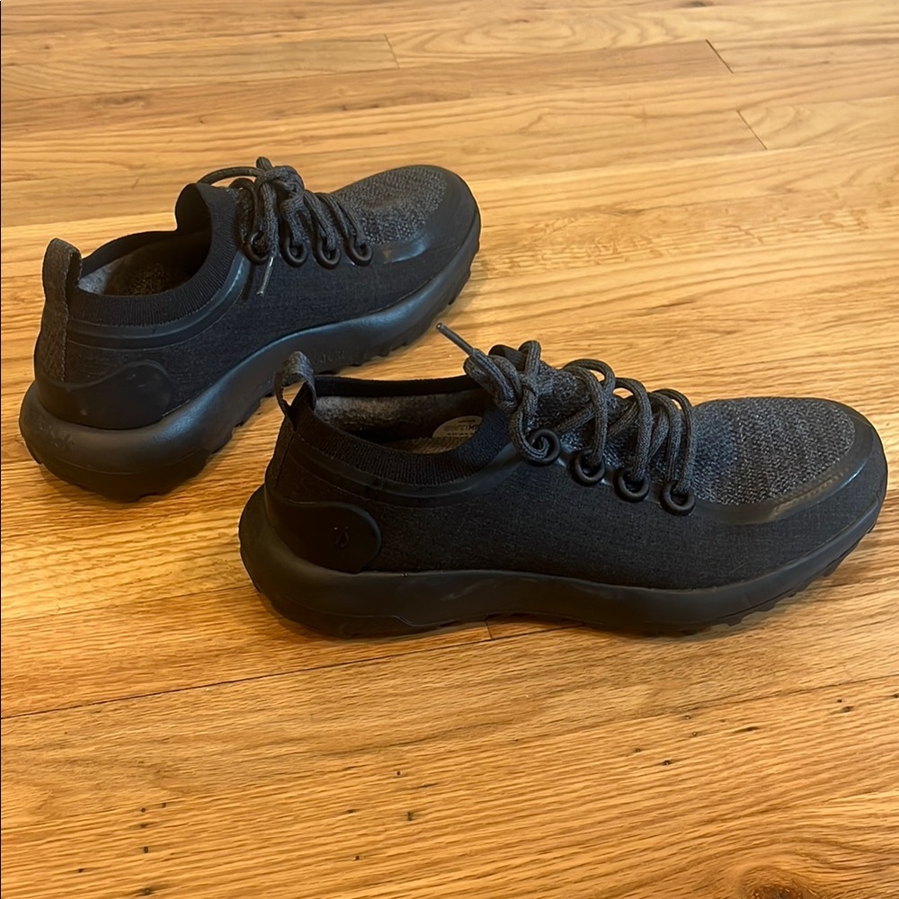 [NEVER WORN] Allbirds Trail Runners SWT Black Sneakers - 10.5 Men’s